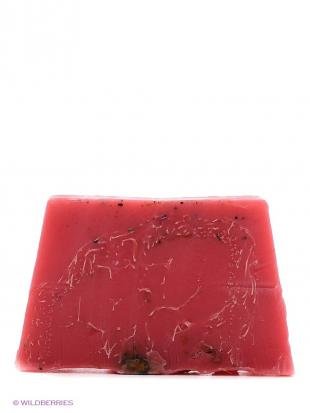 Скраб Розы, мыловаров туалетное мыло "розовое настроение с люффой", 100гр. мыловаров
