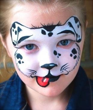 Карнавальный макияж, аквагрим для ребенка
