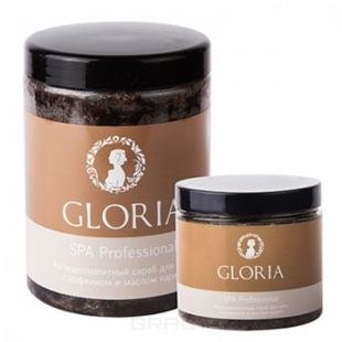 Скраб Gloria, gloria, скраб антицеллюлитный для тела с кофеином, 200 мл