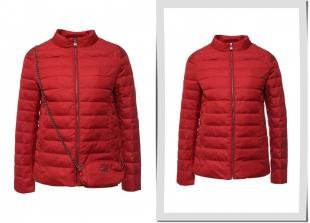 Красные куртки, куртка утепленная clasna, весна-лето 2016