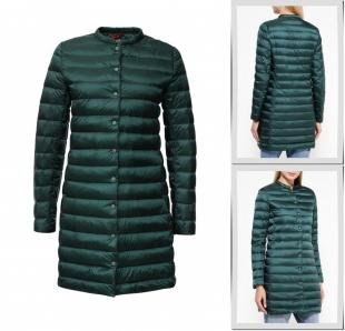 Зеленые куртки, куртка утепленная befree, осень-зима 2016/2017